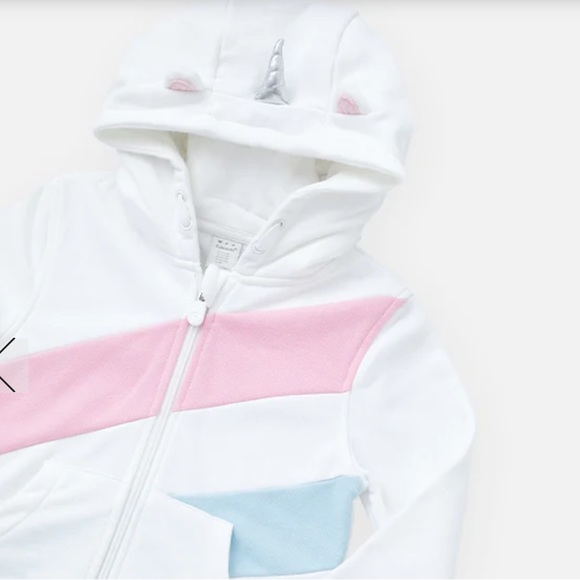 Uki the Unicorn Zip-Up Hoodie - Picture 2 of 8